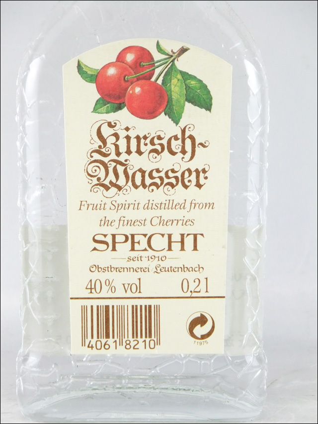 シュペヒト キルシュヴァッサー 40度 200ml 並行輸入品