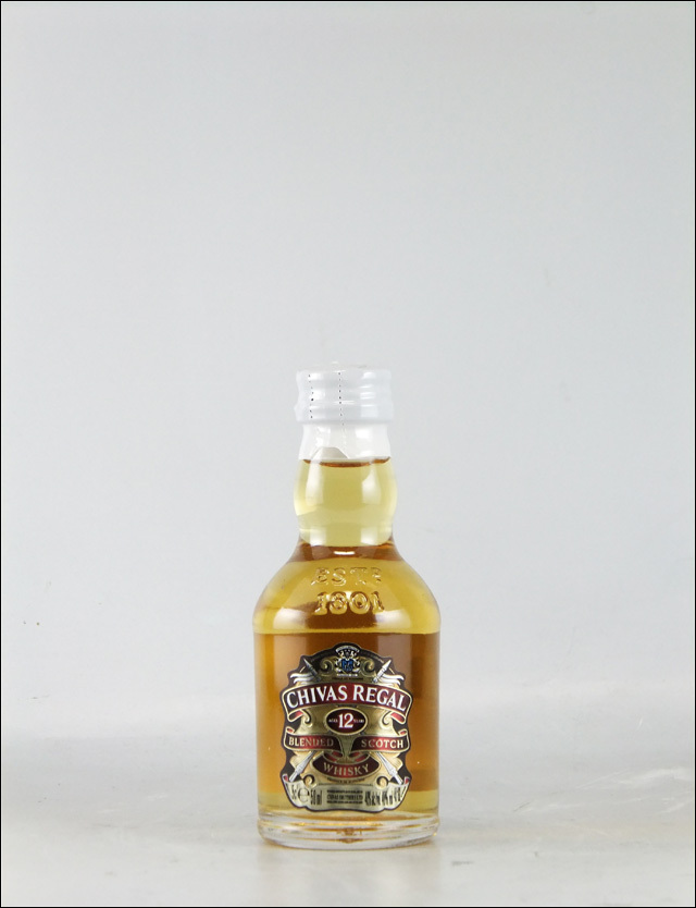 シーバスリーガル１２年　ミニチュア瓶