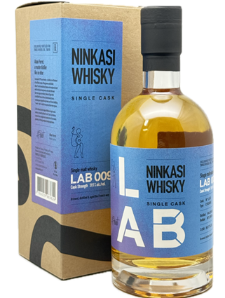 フランス産シングルモルト　ニンカシ　コニャック樽シングルカスク（スリーリバース向け）　59.1度　700ｍｌ