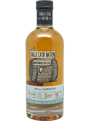 シングルカスクネーション　ウィリアムソン2014　10年　56.3度　700ｍｌ　正規品