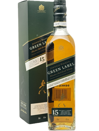 ジョニーウォーカー15年　グリーンラベル　43度　700ｍｌ　正規品
