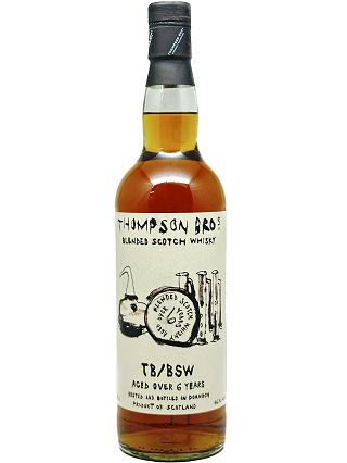 ドーノッホ蒸留所トンプソンブラザーズ　TB/BSW　ブレンデッドモルトスコッチウイスキー　46度　700ｍｌ　正規品