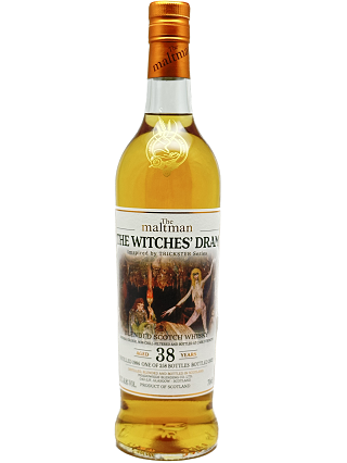 モルトマン　ウィッチズドラム1984　38年　ブレンデッドスコッチウイスキーシェリーカスク　41.8度　700ｍｌ　正規品