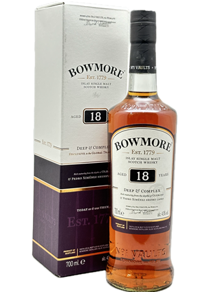 ボウモア18年　ディープ＆コンプレックス　43度　700ｍｌ　並行輸入品
