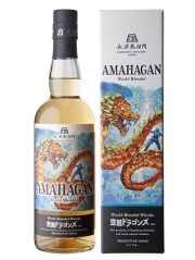 長濱蒸留所　アマハガン ワールドブレンデッド　空挺ドラゴンズ　47度　700ｍｌ　正規品