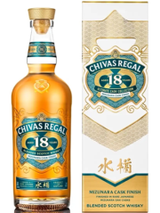 シーバスリーガル18年　ミズナラカスクフィニッシュ　【箱入り】　43度　700ｍｌ　正規品