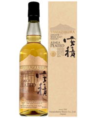 安積蒸留所　YAMAZAKURA シングルモルト　Asaka 安積 ピーテッド 1st Wooden Washback　50度　700ｍｌ　正規品