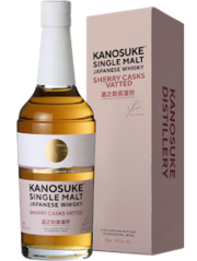嘉之助蒸留所　嘉之助 シングルモルト　SHERRY CASKS VATTED（シェリーカスク　ヴァッテッド）　48度　700ml　正規品
