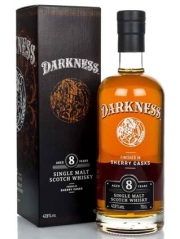 ダークネス8年（スペイサイドシングルモルト）　　47.8度　500ｍｌ　正規品