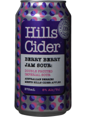 ヒルズ・サイダー ベリー・ベリー・ジャム・サワー シードル (375ml缶)
