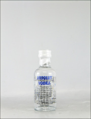 アブソルートウォッカ　ミニチュア瓶