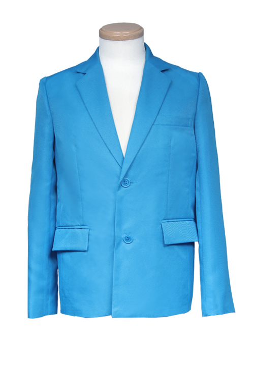 テーラードジャケット/ブルー 青 S～LL /アパレル 4000-1-bl