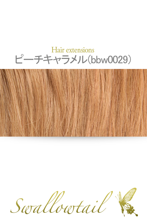 【ピーチキャラメル】毛束 ex-bbw0029