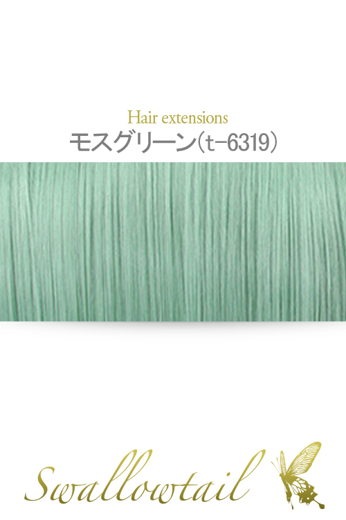 【モスグリーン】毛束 ex-t6319