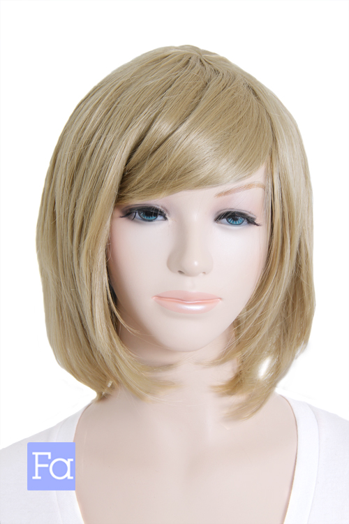 シュガーブラウン】【コスプレウィッグ】ショートレイヤー改【高温耐熱