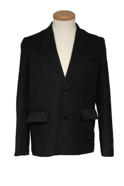 テーラードジャケット/ブラック 黒 S～LL /アパレル 4000-1-bk