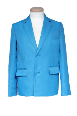 テーラードジャケット/ブルー 青 S～LL /アパレル 4000-1-bl