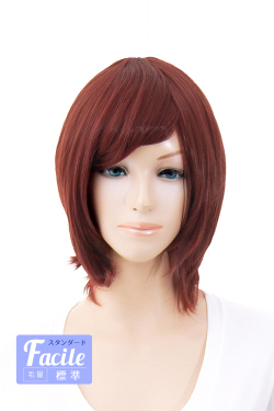 【紅葉色】ショートボブ bo-bbw0048