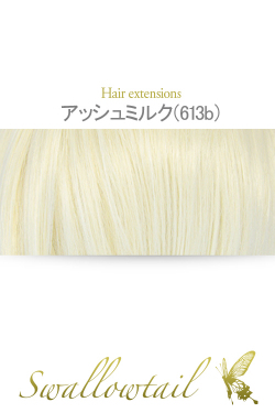 【アッシュミルク】毛束 ex-613b