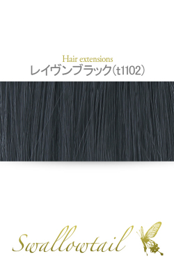 【レイヴンブラック】毛束 ex-t1102