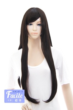 【チャコールブラック】ロングストレート lo-m2