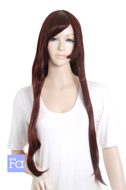 【ストロベリーブラウン】ロングストレート【ウィッグ】【高品質コスプレ★フルウィッグ/wig】