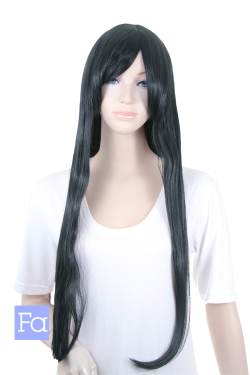 【レイヴンブラック】ロングストレート lo-t1102
