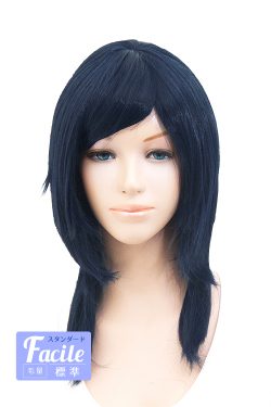 0 ファントムブルー コスプレ ウィッグ ウルフレイヤー アレンジ加工向きコスプレ耐熱フルウィッグ Wig