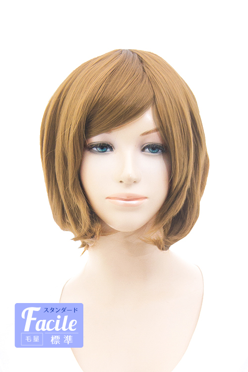シュガーブラウン】[コスプレ ウィッグ]ショートボブ改【高温耐熱!!高