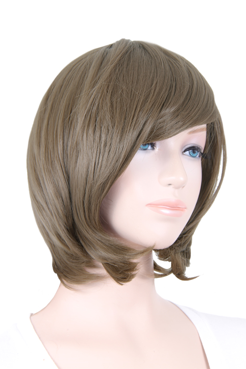 百合子ウィッグ　Sサイズ 50〜53cm ブラウンショートボブウィッグ 1c33f1eceb202d287966e867cf6e63