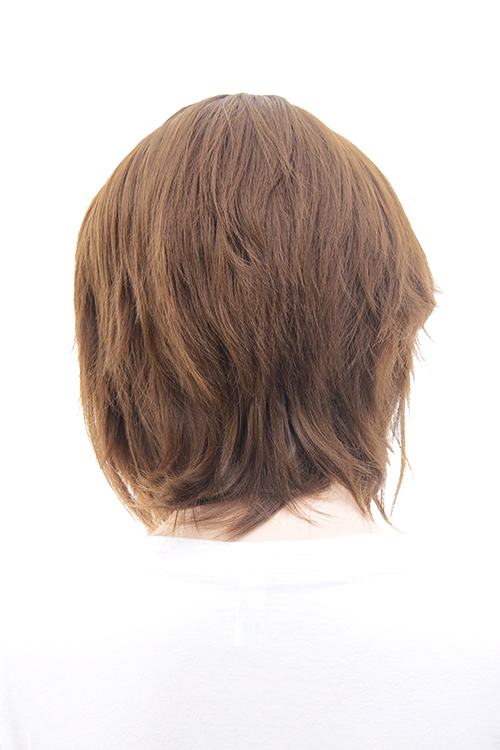 マロンブラウン】【コスプレウィッグ】ショートレイヤー改【高温耐熱  