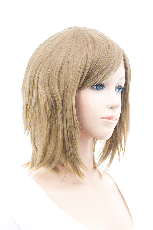 キャメルブロンド】【コスプレウィッグ】ショートレイヤー改