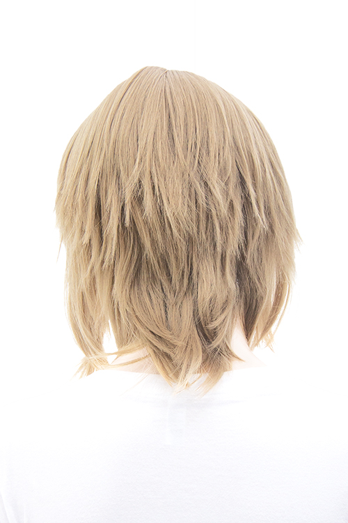 キャメルブロンド】【コスプレウィッグ】ショートレイヤー改【高温耐熱