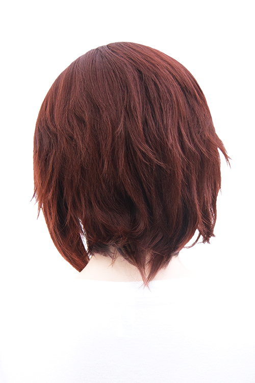 カカオブラウン】【コスプレウィッグ】ショートレイヤー改【高温耐熱