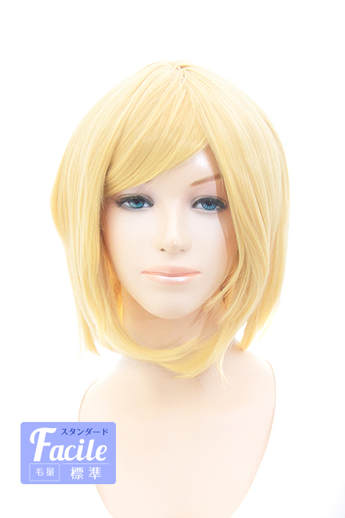 コスプレウィッグ T シャンパンゴールド】【コスプレウィッグ】ショートレイヤー改