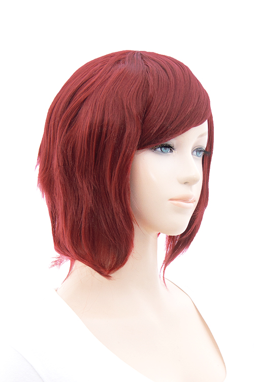 レンガレッド】【コスプレウィッグ】ショートレイヤー改【高温