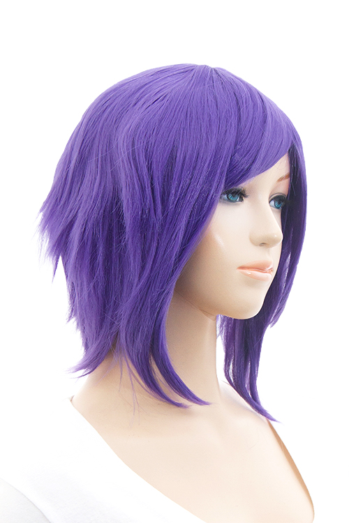 アッシュバイオレット】【コスプレウィッグ】ショートレイヤー改
