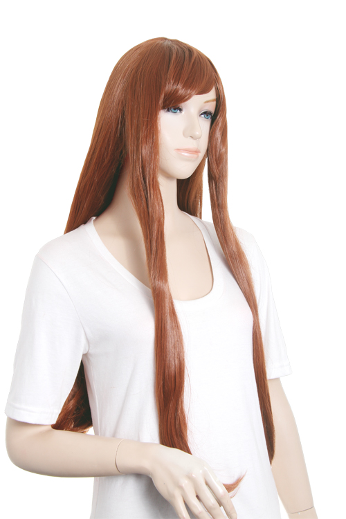 ココナッツブラウン】ロングストレート【ウィッグ】【高品質