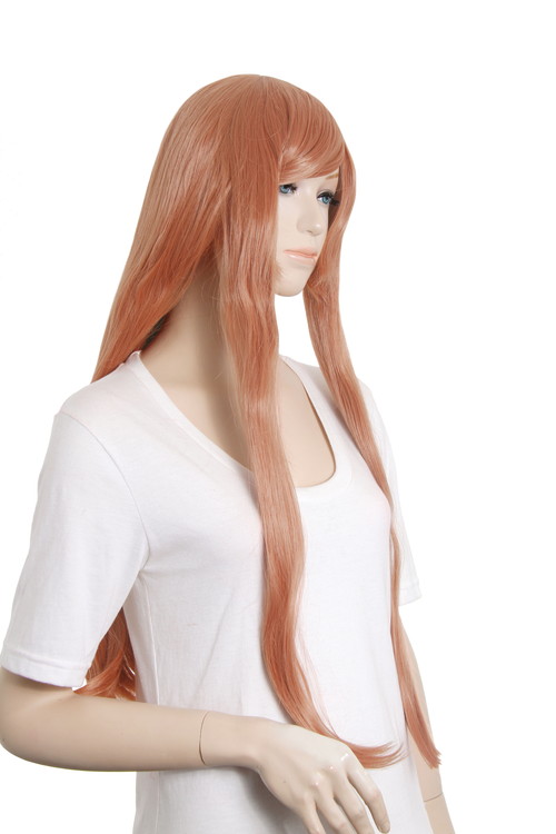 【ウィッグオーダー】鈴谷ページ(7月納期) アプリコット】ロングストレート【ウィッグ】【高品質コスプレ