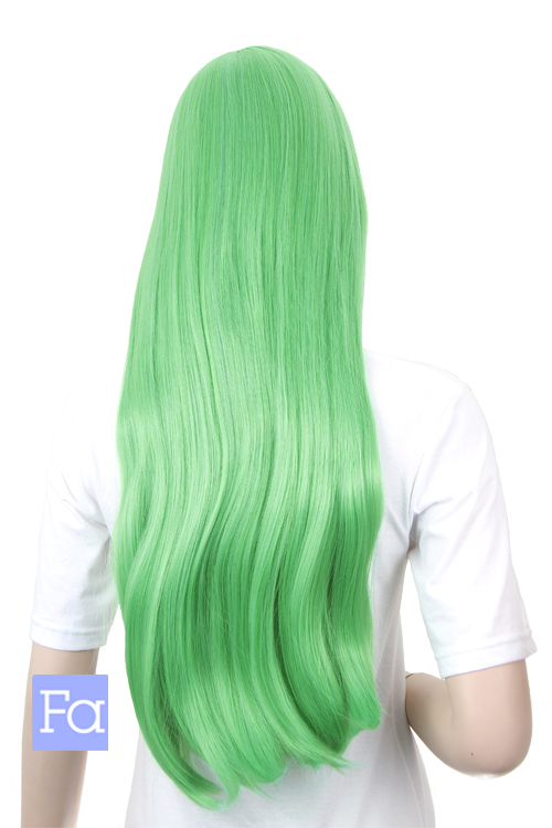 リーフグリーン】ロングストレート【ウィッグ】【高品質コスプレ