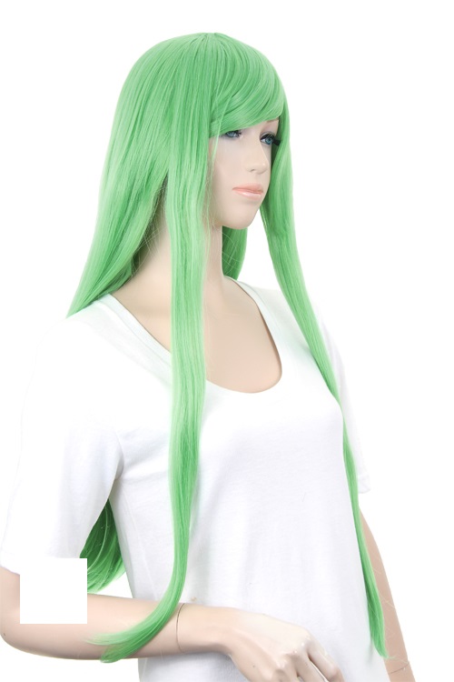 リーフグリーン】ロングストレート【ウィッグ】【高品質コスプレ