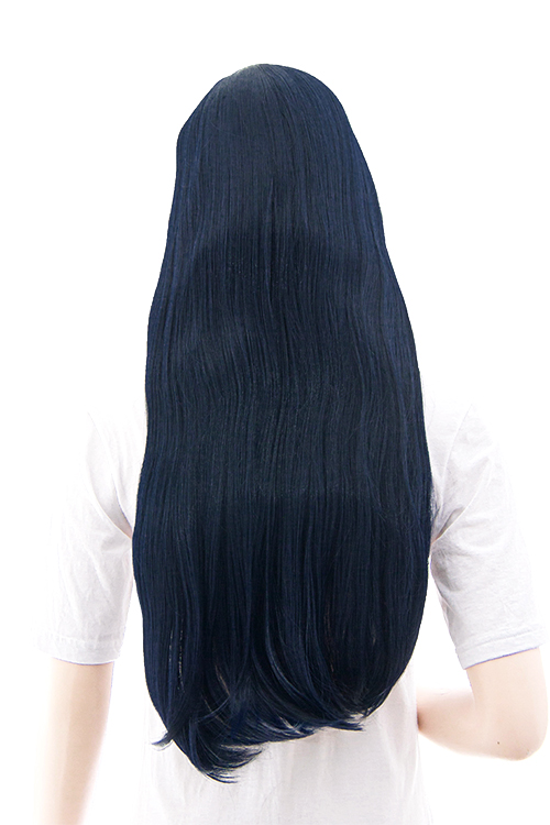 オーダー #部分ウイッグ トップロングストレート #白髪隠しWH9020 #1B  