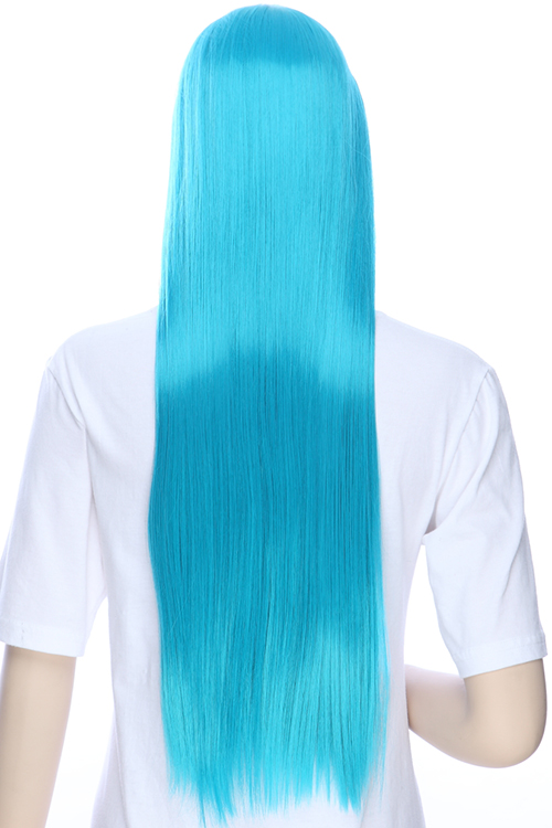 サイバーグリーン】ロングストレート【ウィッグ】【高品質コスプレ