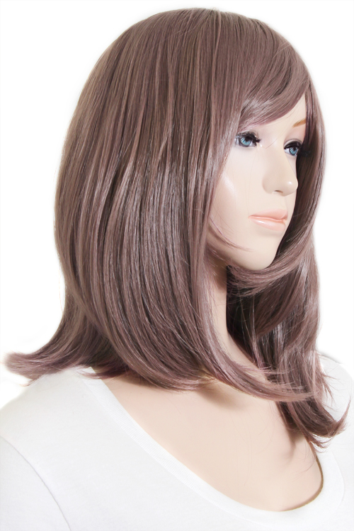 コスプレウィッグ mi あずき】ミディアム【コスプレウィッグ】【高温耐熱!!高品質