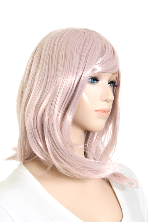 ミスティピンク】ミディアム【コスプレウィッグ】【高温耐熱!!高品質