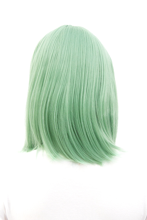 モスグリーン】ミディアム【コスプレウィッグ】【高温耐熱!!高品質