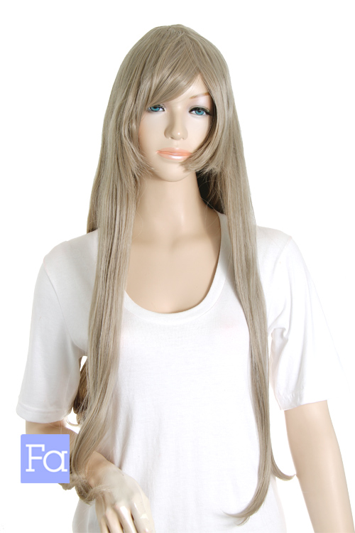 【グレージュ】ロングストレート lo-bs0033