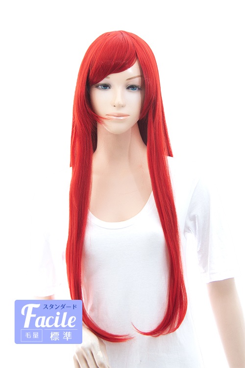 プリンセスレッド】ロングストレート【ウィッグ】【高品質