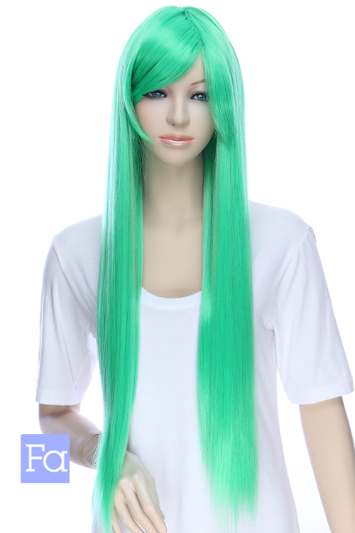 【ベーシックグリーン】ロングストレート lo-t1857