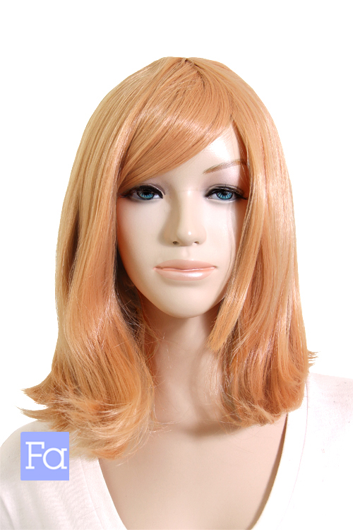 マロンブラウン】【コスプレウィッグ】ショートレイヤー改【高温耐熱  